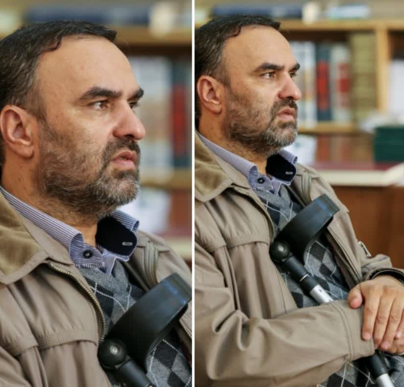 تصویر باکیفیت سردار شهید محمد حسن محققی